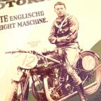 Bayliss Motorräder - Original Plakat